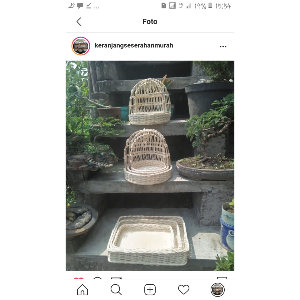 Paket seserahan lamaran isi 9 keranjang  kotak hantaran murah