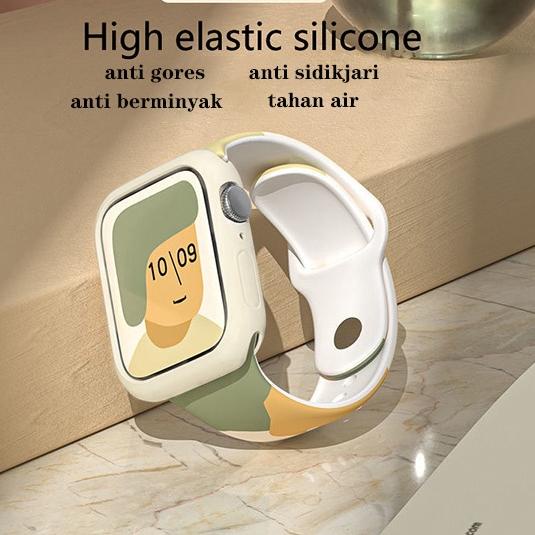 Bagus Dipakai.. 【Ini Talinya】Appel Watch iWatch replacement 38/40mm / 42/44mm Strap Morandi Mix Colo