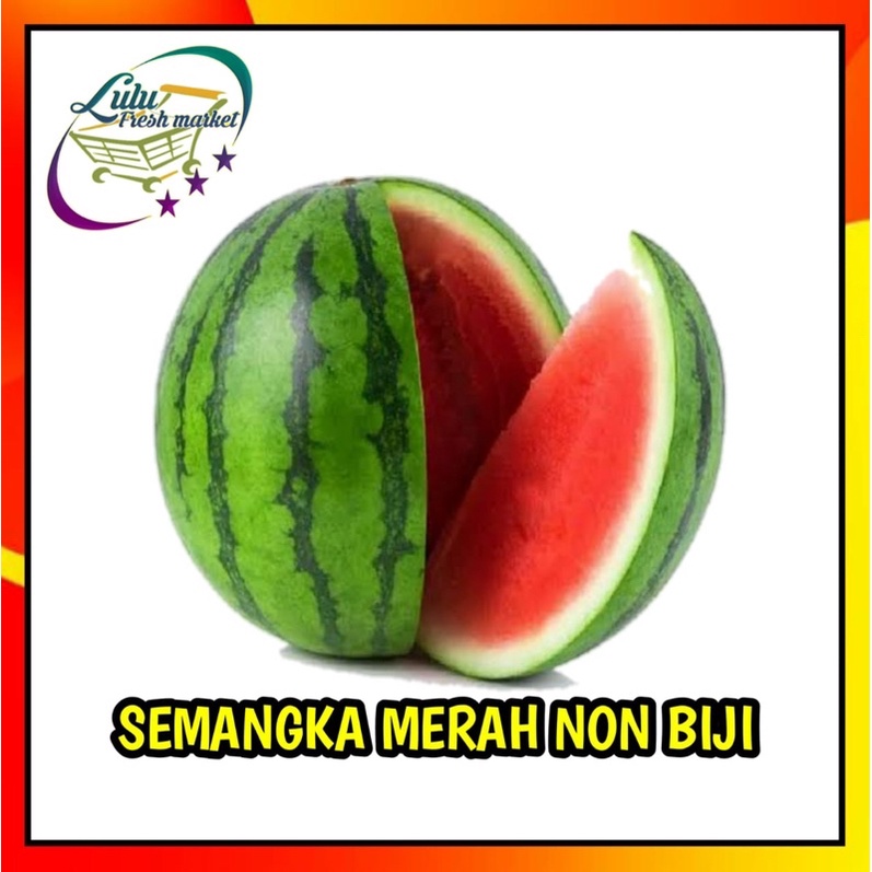 

Buah Semangka Merah tanpa biji