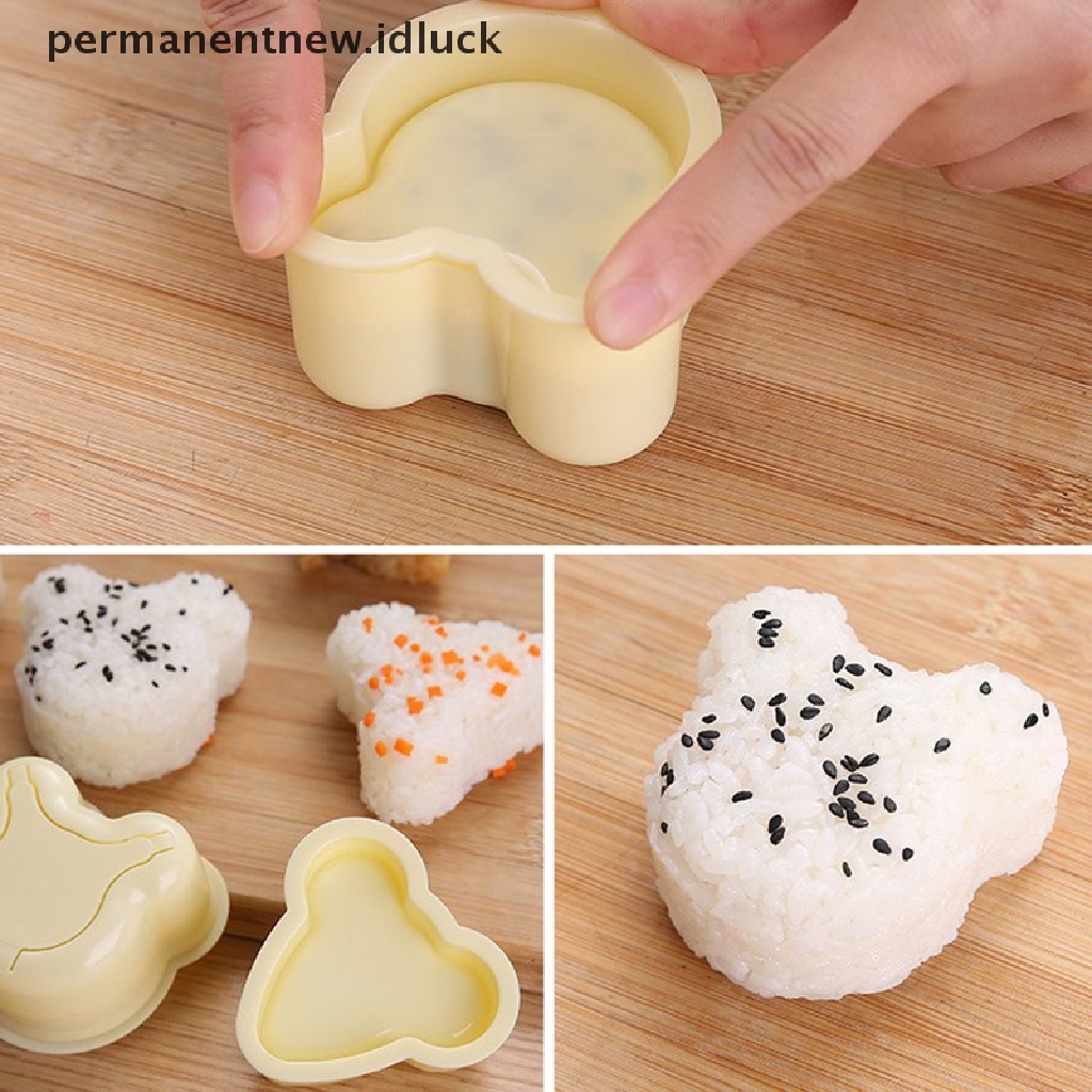 Cetakan Sushi Onigiri DIY Untuk Piknik