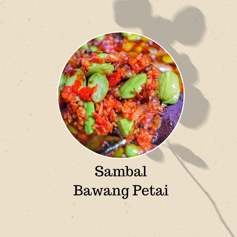 

SAMBAL BAWANG PETAI