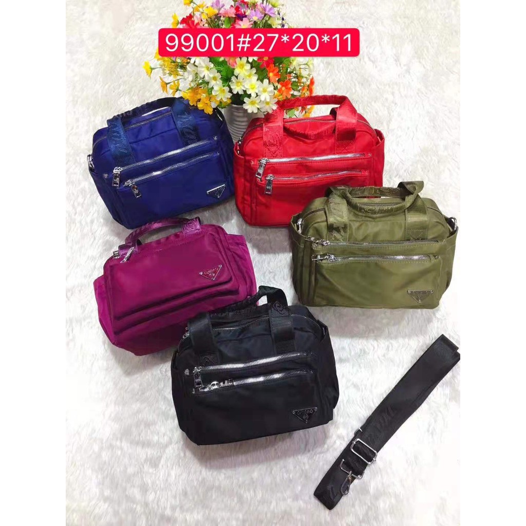 Tas Wanita Import Jinjing dan Selempang CHIBAO CB99001 99001 Bahan Parasut Kualitas Super High Q