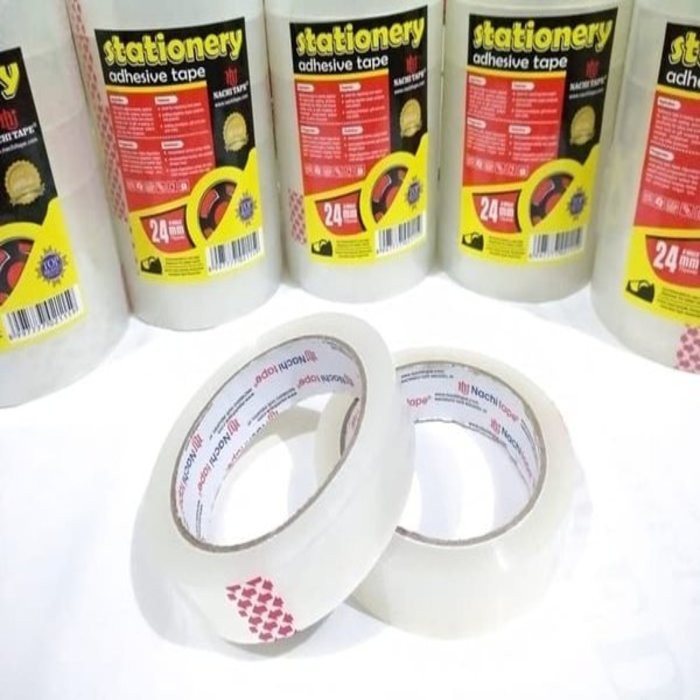 

ISOLASI / OPP TAPE NACHI TRANS 24MM (1")