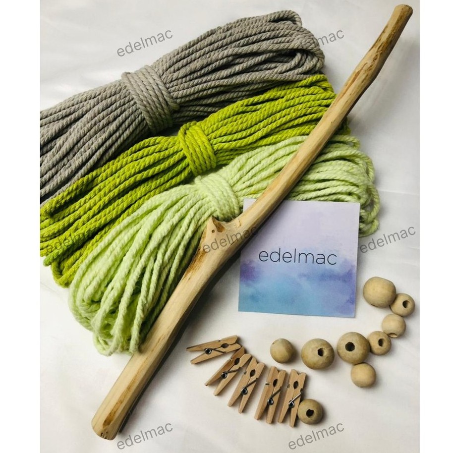 DIY Paket edelmac Macrame Kit Picture | Photo Wall Hanging Decor