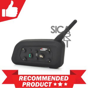 Motorcycle Helmet Bluetooth Interphone Headset 1200 Meter   V6 1200 Limited