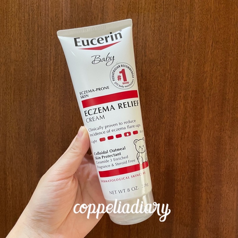 Jual EUCERIN baby eczema relief body wash / cream pediatrician and ...