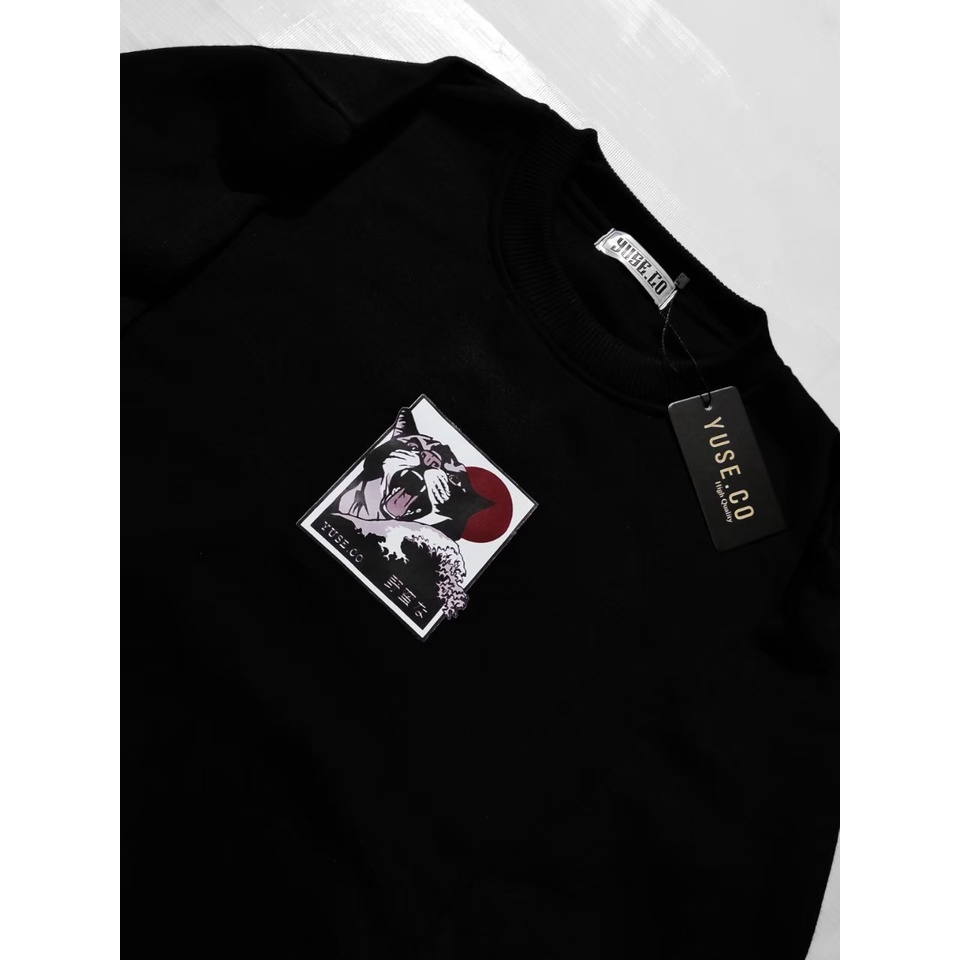 realpict Crewneck pria/wanita model japan yuse.co 100%original terbaru &amp; terkece
