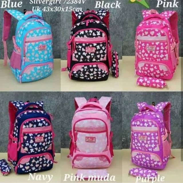 Tas cewek silvergirl  - tas anak silvergirl - tas anak alto - tas cewek alto -  tas cewek alto murah