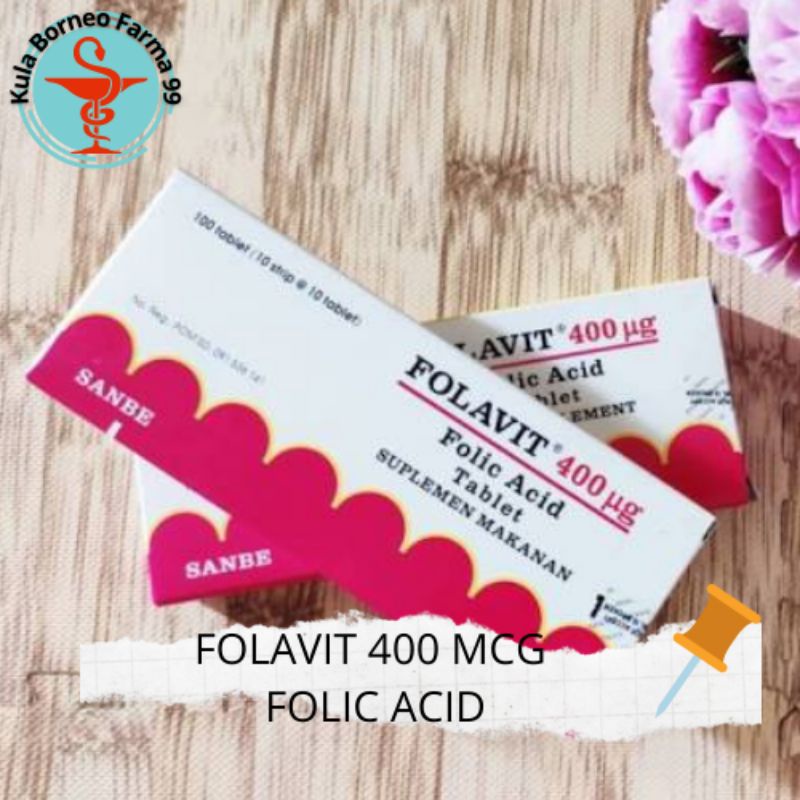 Folavit Asam Folat 400 mcg