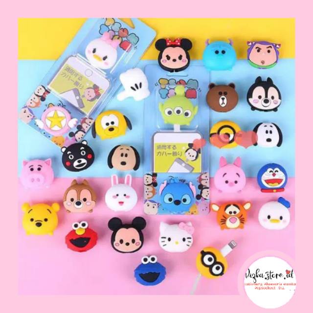 [PART 1] CABLE BITE DISNEY / PELINDUNG KABEL / CABLE SAVER / CABLE PROTECTOR DISNEY