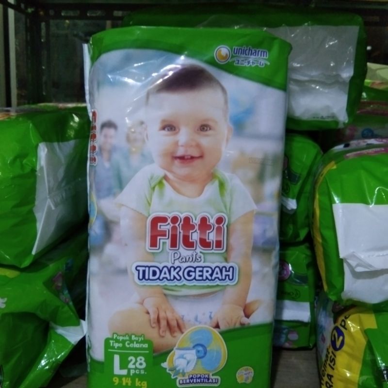 Fitti Pants M32 L28 XL26 Day + Night Popok Bayi Tipe Celana Ukuran M 32 L 28 XL 26 MURAH