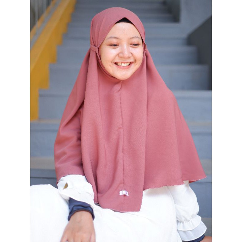 COD Jilbab Hijab ( tebal tidak nerawang) Kerudung Bergo Tali Instan wanita Maryam Syari Murah