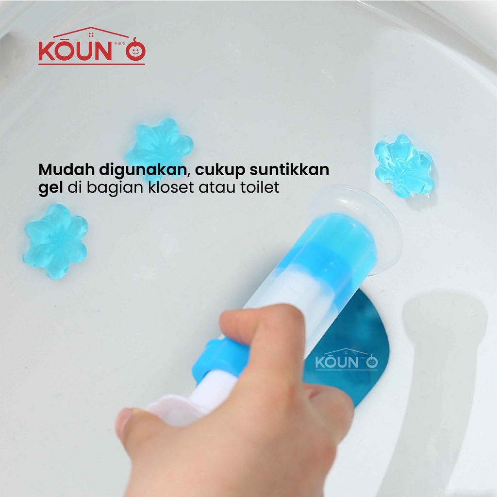 Gel Pengharum Kloset Closet Duduk Jongkok Berdiri Wastafel Gel Pembersih Toilet Kamar Mandi 6 Varian