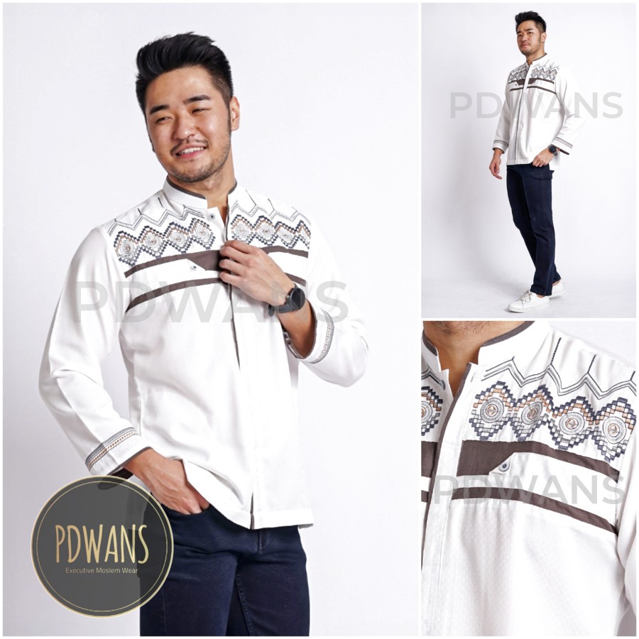 Koko Lakilaki Import Atasan Muslim Pria Kekinian Bju Lebaran Remaja TerMurah Atasan Kemeja Casual Bs