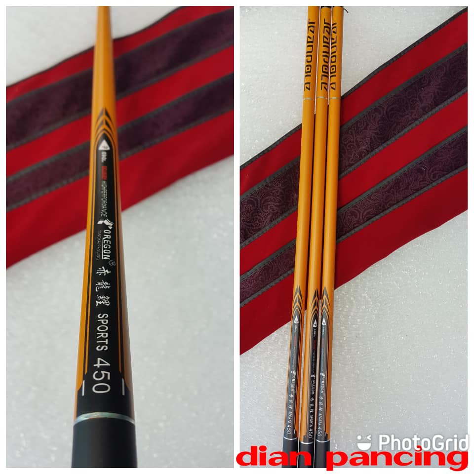 Joran Pancing / Tegek Oregon Sport 450 Bahan Carbon