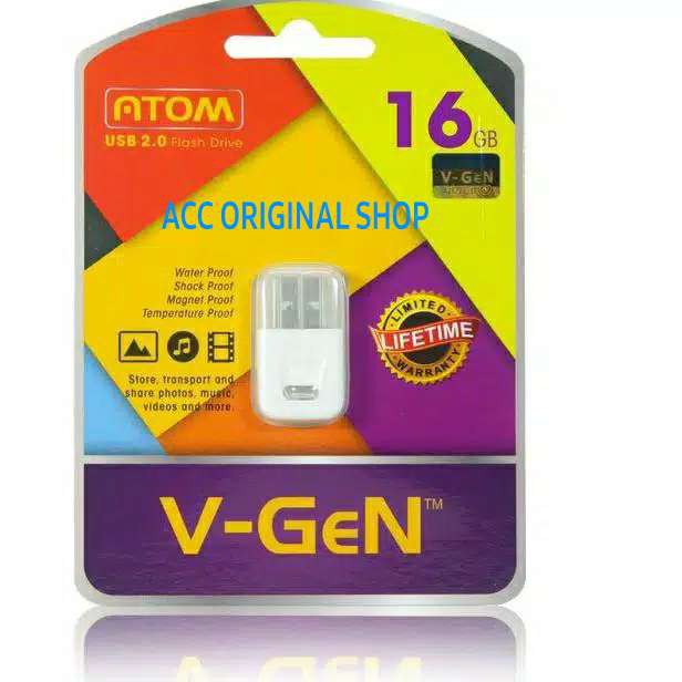 FLASHDISK VGEN ATOM 16GB ORIGINAL BERGARANSI
