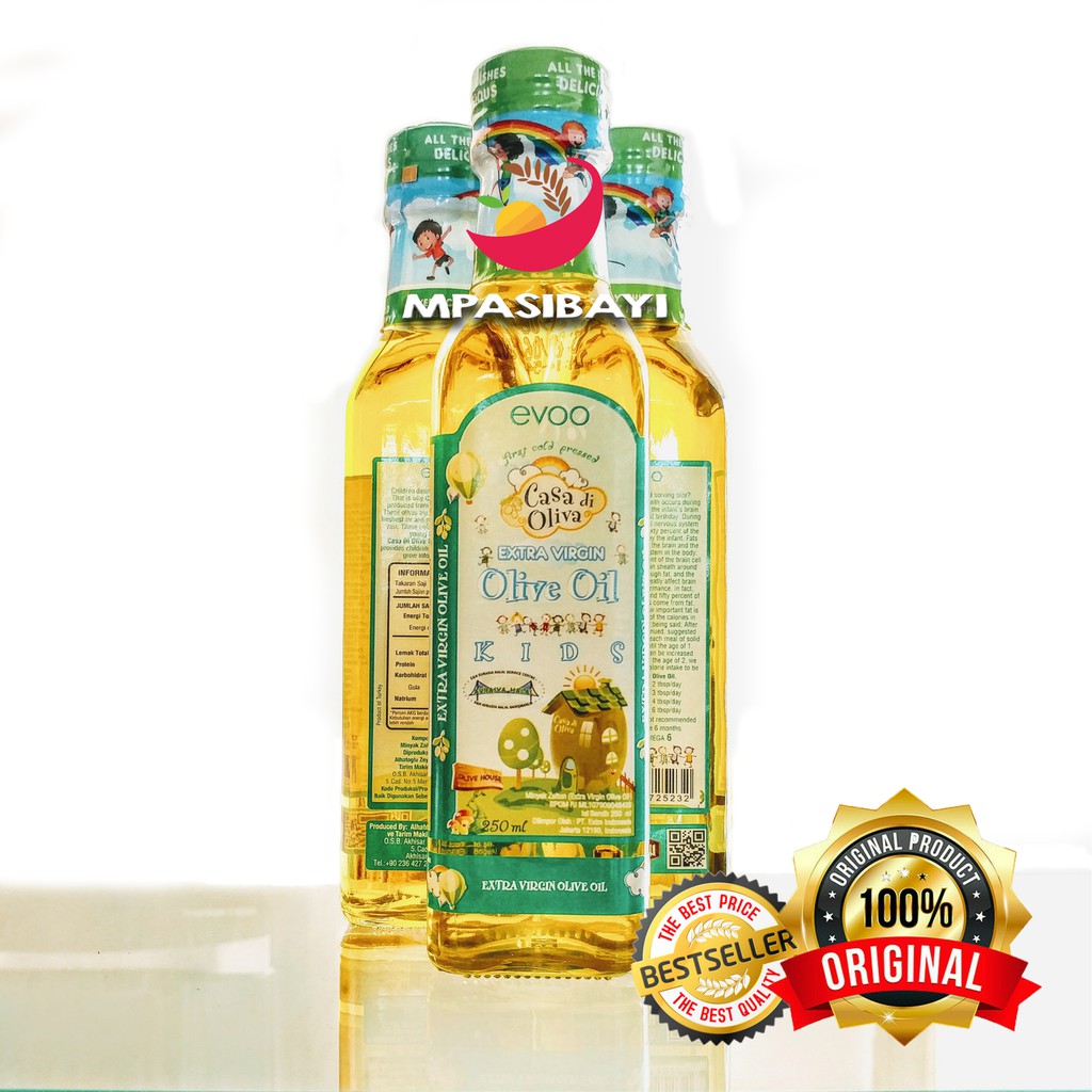 

HG Evoo Casa di Oliva Kids Minyak Zaitun MPASI Bayi Kemasan Terbaru