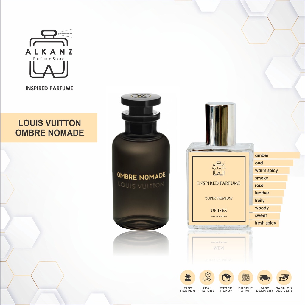 Inspired Parfum Louis Vuitton Ombre Nomade By ALKANZ Parfume Farfum Minyak Wangi Tahan Lama Pria