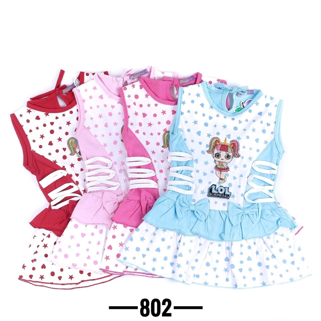 BJ - Dress Anak Perempuan 6 bln - 18 bln