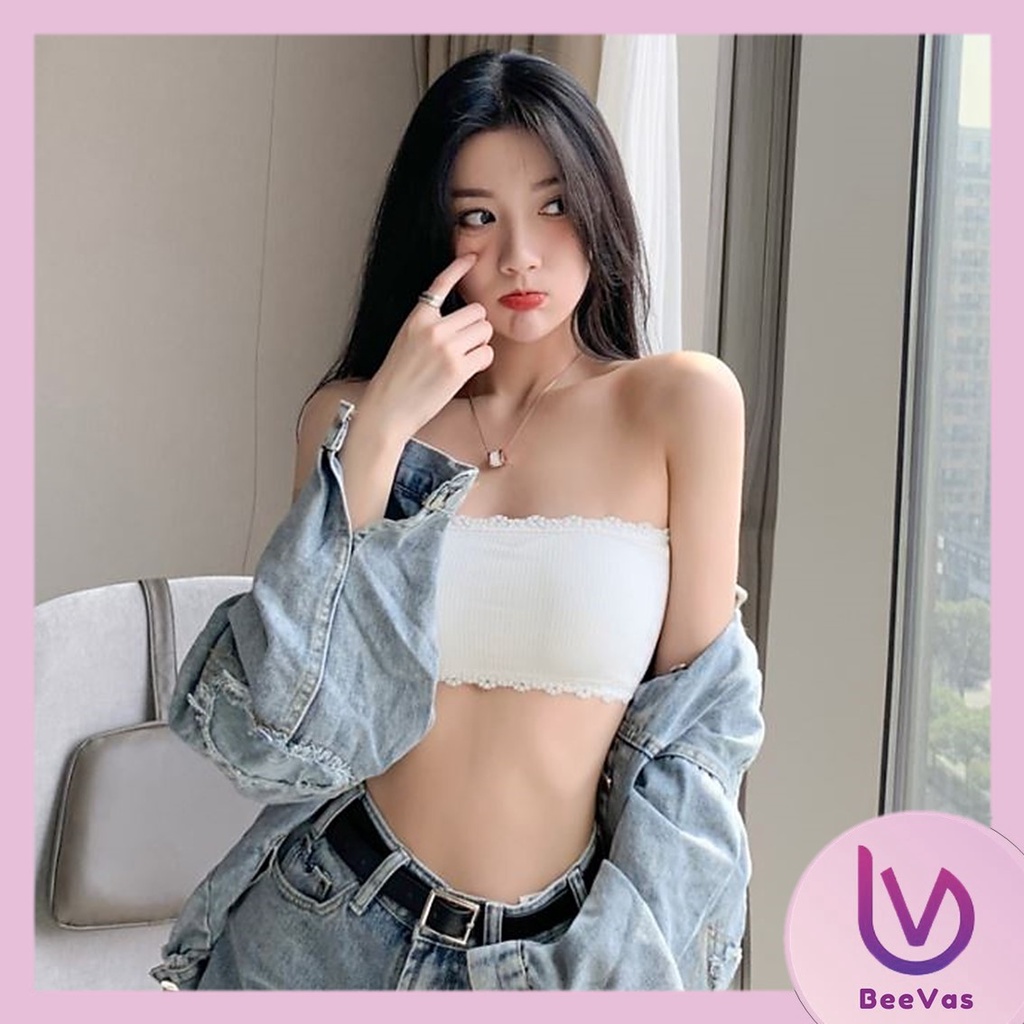 BV.ID BS421 BRA CROP SEXY KEMBEN RENDRA MODEL BUSA TANPA TALI CROP TOP COD