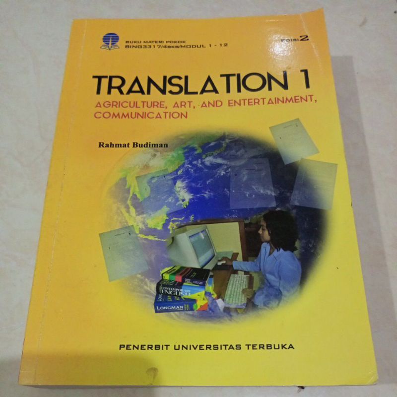 Modul UT Sastra Inggris BMP Translation 1 dan 4 edisi 2