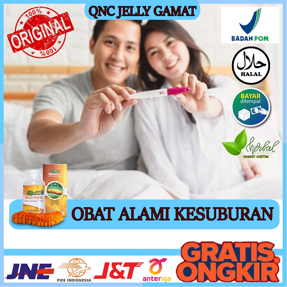 Obat Alami Untuk Kesuburan Pria Dan Wanita Qnc Jelly Gamat 100 Asli Bisa Bayar Cod Halal Mui Indonesia