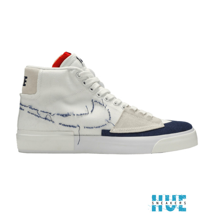 nike blazer mid edge blue