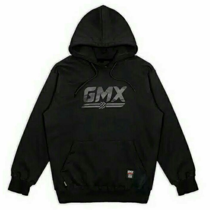 SWEATER HOODIE GEOFF MAX (HD 001 BLACK BOLD)