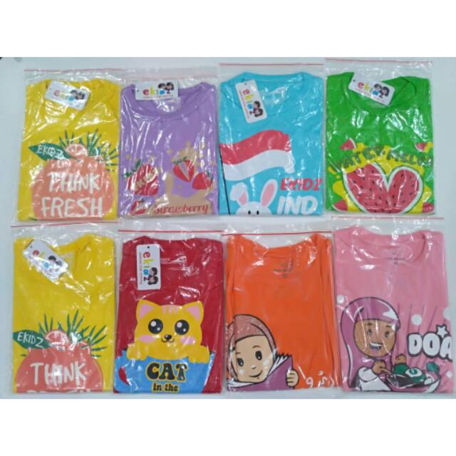 Longtee girls ekidz dan kaos Muslim one glory