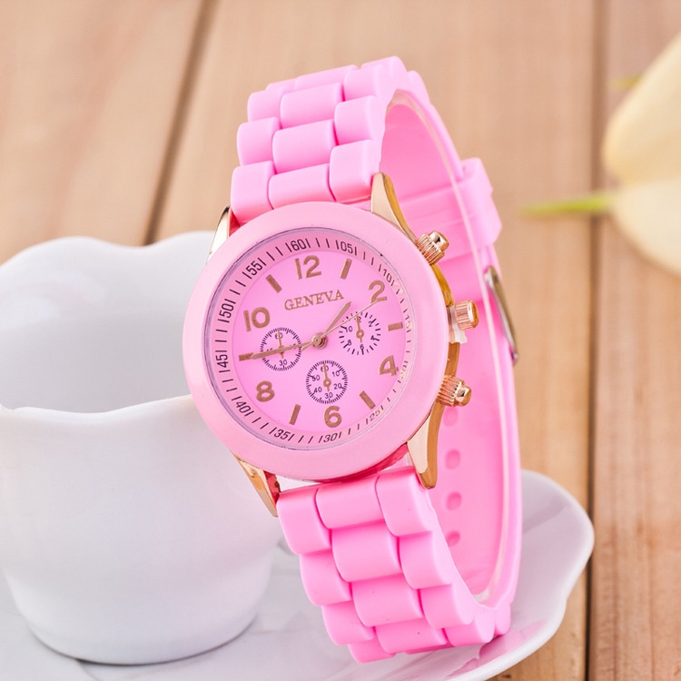 Jam Tangan Wanita A0178 Geneva Fashion Quartz Ladies Watch Murah