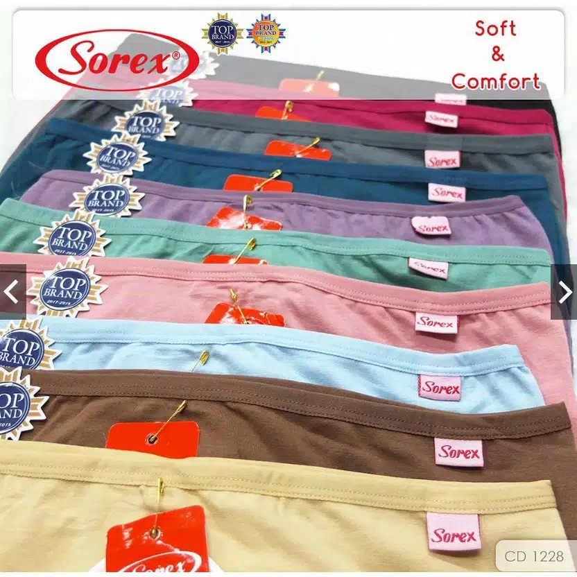 gos Sorex Celana Dalam 1228 &amp; 1251 SOFT &amp; COMFORT.