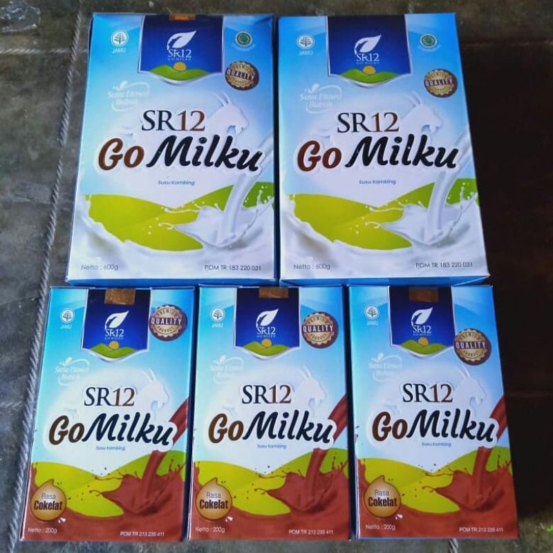 

Susu kambing etawa Go Milku SR12