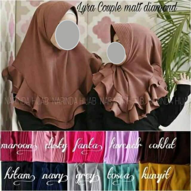 PROMO Jilbab Couple Ibu Anak Grosir / Jilbab Terbaru ibu Anak