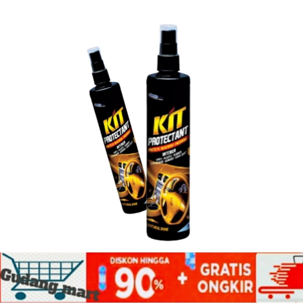 KIT Vinyl Protectant Low Gloss Pump [300ml] - Pembersih Interior