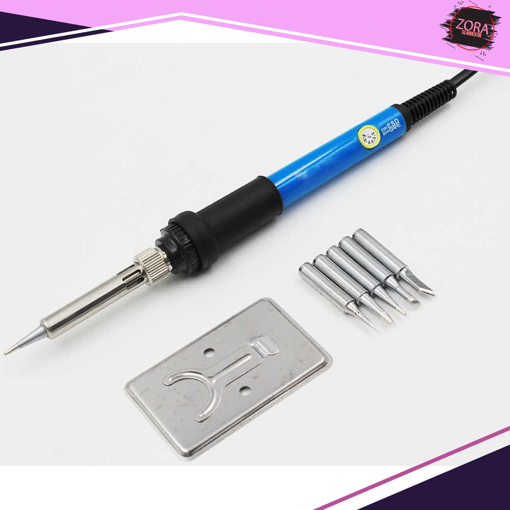 Solder Besi Adjustable Temperature 60W - Taffware - CS-31