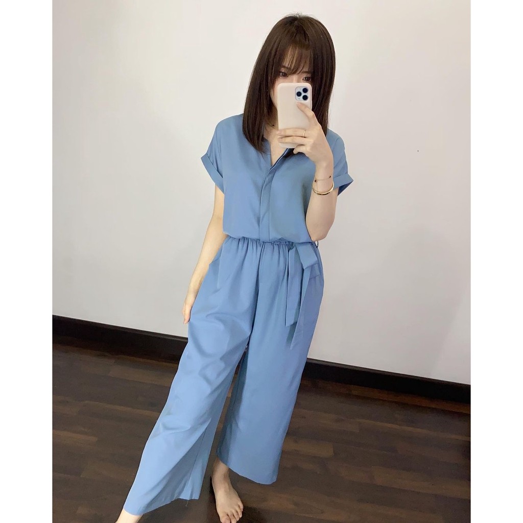 Gisela Jumpsuit Lengan Pendek Fashion Muslim Wanita