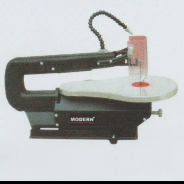 Mesin gergaji kayu duduk scroll saw modern