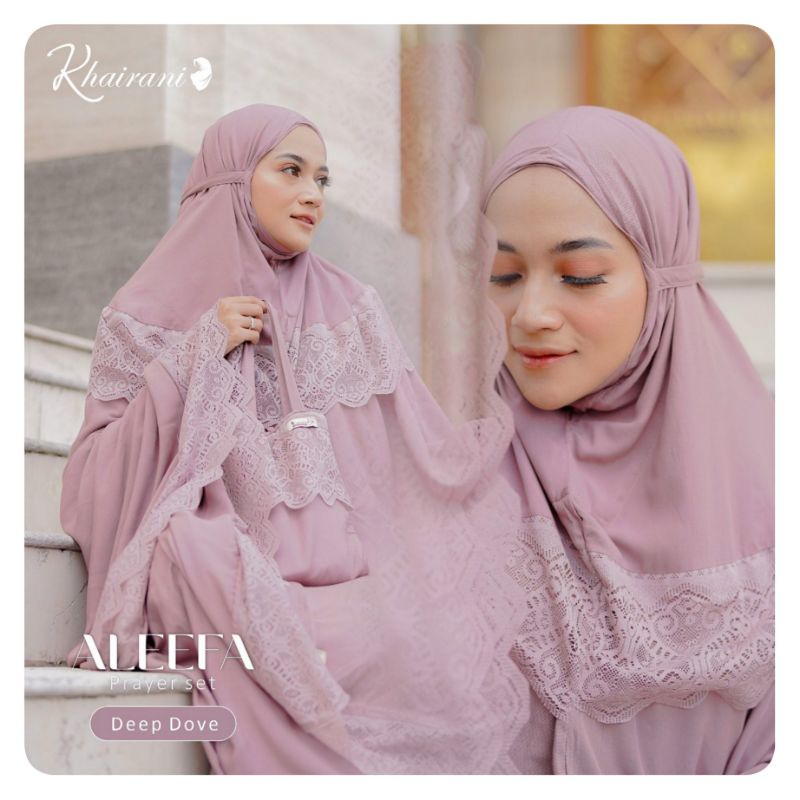 TRIPUTRA - Mukena Aleefa Prayer Set by Khairani Mukena Khairani Mukena Jumbo Mukena Viral Mukena Bes