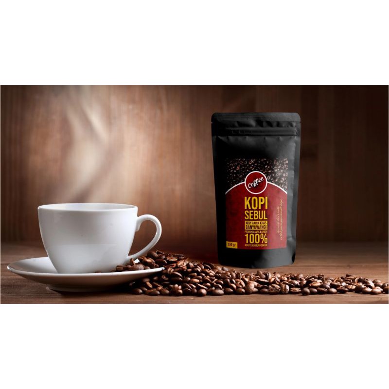 

Kopi Sebul khas Banyuwangi 250 gr Roasted Ground Coffee Bubuk racik