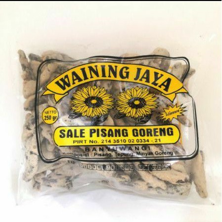 

sale pisang goreng waining jaya