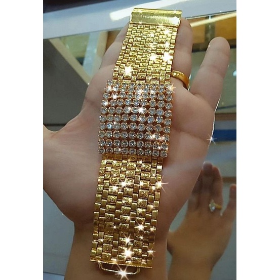 Gelang emas lapis kadar 1 g emas pm 999