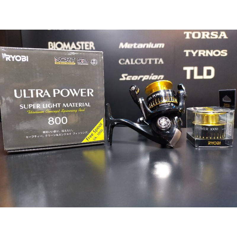 Reel Ryobi Ultra Power 800 Free spool 1000