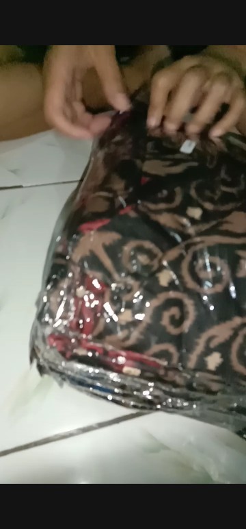 Gamis Batik Susun Jumbo Ld 120 Standar Ld 106 Bunga Lawasan