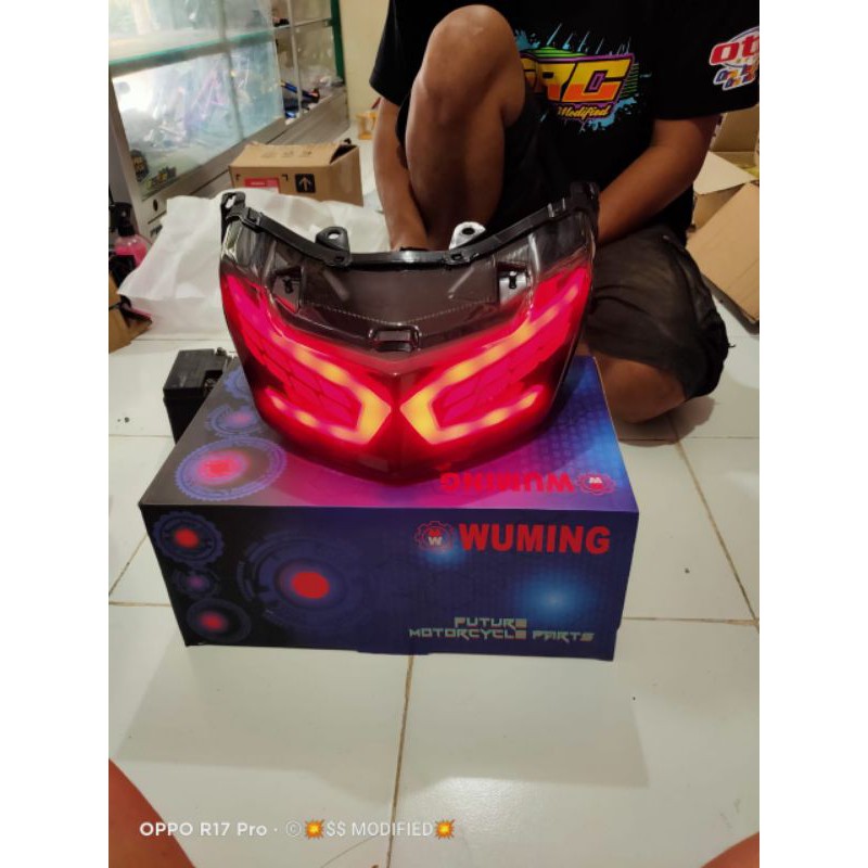 stoplamp wuming model LEXUS untuk nmax old