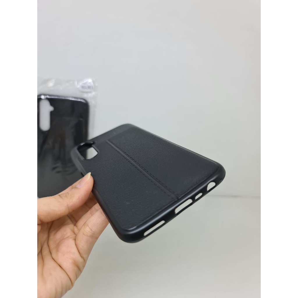 Auto Fokus Realme 6 6.5 inchi Leather Soft Case REALME 6 AUTOFOCUS Motif Kulit Jeruk