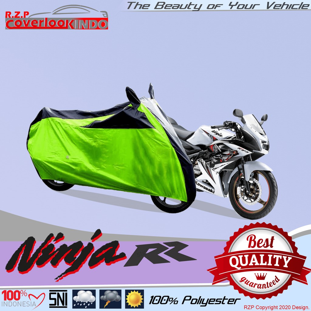 COVER MOTOR NINJA RR SELIMUT MOTOR NINJA RR SARUNG MOTOR NINJA RR BAHAN TEBAL