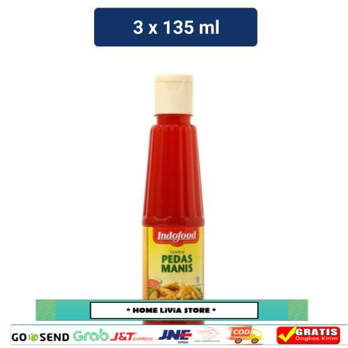 

Indofood Sambal Pedas Manis 3 x 135 mL
