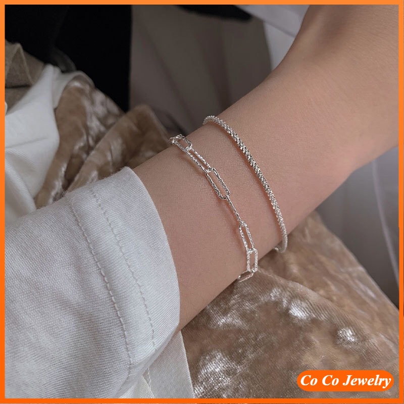 Korean Baby's Breath Bracelet Girl Exquisite Ins Trend Simple Fashion Bracelet Fashion Jewelry Accessories Gift