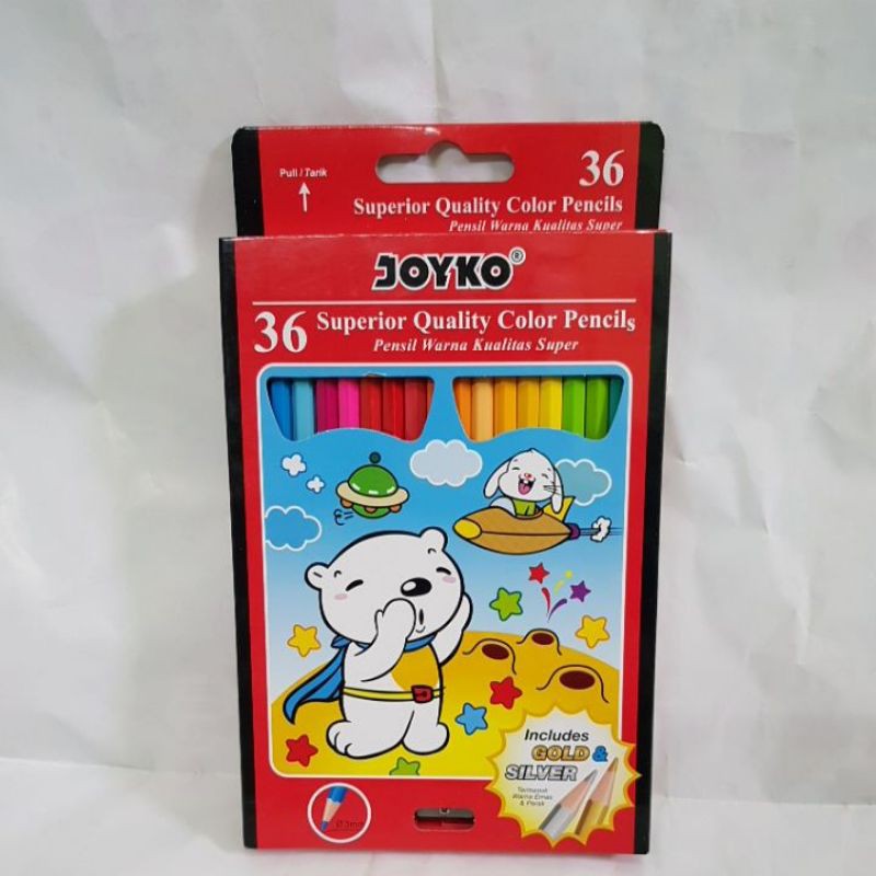 

pensil warna joyko isi 36 colour