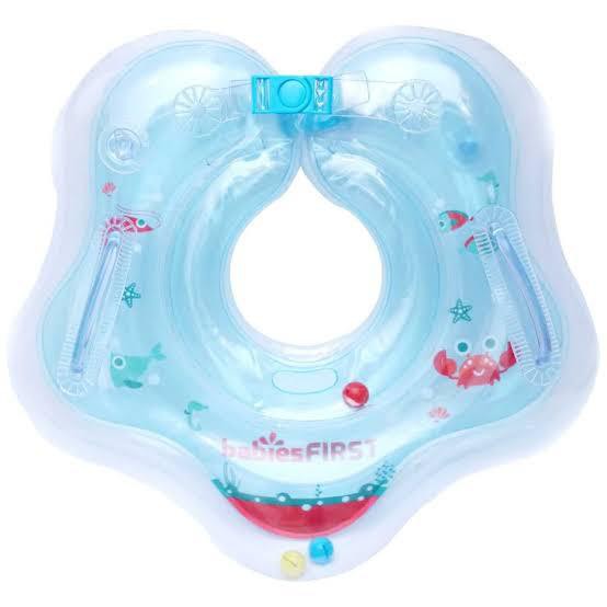 Doctor Dolphin Inflatable Neck Ring / Ban Renang Bayi / Pelampung Bayi Renang Tiup / Ban Leher Bayi